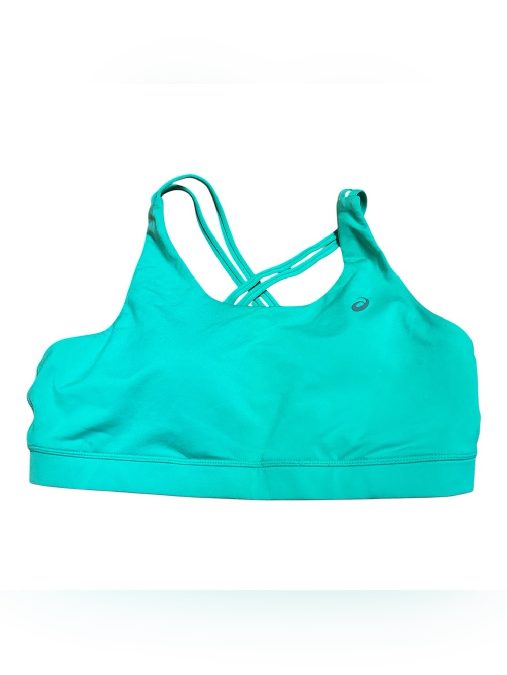 ASICS Women's Teal Green Strappy Sports Bra